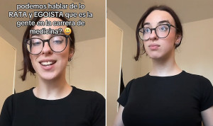Una estudiante de Medicina, sobre sus compañeros: "Son ratas y egoístas"