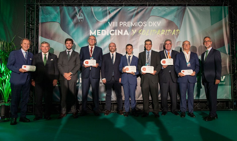 DKV reconoce a los ganadores de la VIII edición de los Premios Medicina y Solidaridad.