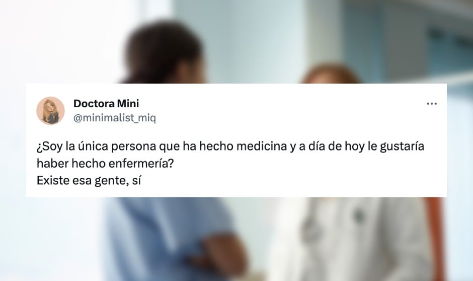 Médicos que abandonan y estudian Enfermería