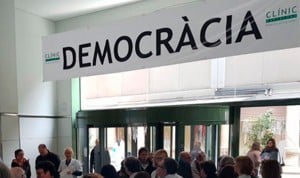 "Hubo lazos amarillos en el hospital y aún se ven trabajadores con ellos"