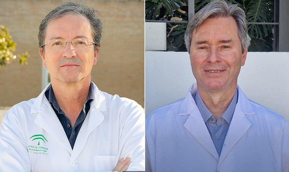  José Miguel Cisneros y Jesús Rodríguez Baño, jefes de Servicio de Infecciosas en los Hospitales Virgen del Rocío y Virgen de la Macarena, respectivamente. 