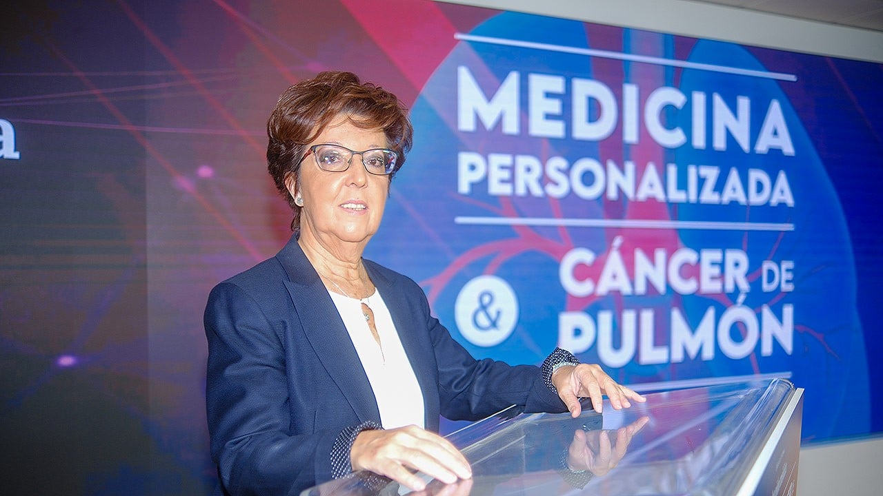  Inauguración de la jornada 'Medicina personalizada y cáncer de pulmón'.