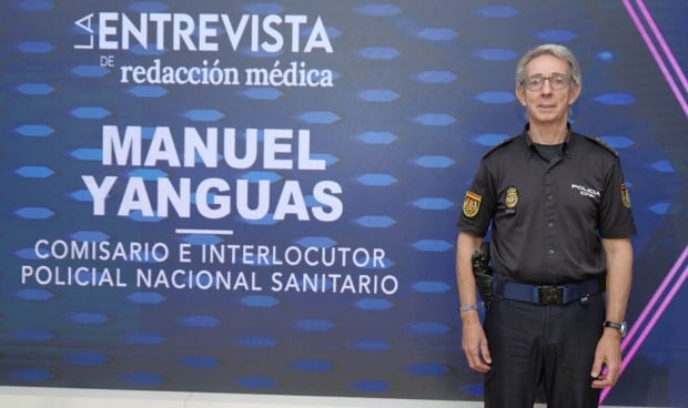 Manuel Yanguas, comisario e interlocutor Policial Nacional Sanitario, concede una entrevista a Redacción Médica donde analiza la situación actual de agresiones a sanitarios.
