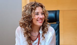 Virginia Jiménez, portavoz de Sanidad del Grupo Parlamentario Socialista en las Cortes de Castilla y León. 