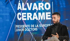 Álvaro Cerame, presidente de la European Junior Doctors (EJD) en una entrevista para Redacción Médica.