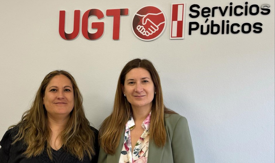  Marta Vian y Rosa María López, representantes de sanidad de UGT en Castilla y León. Entrevista previa a las elecciones sindicales de este jueves