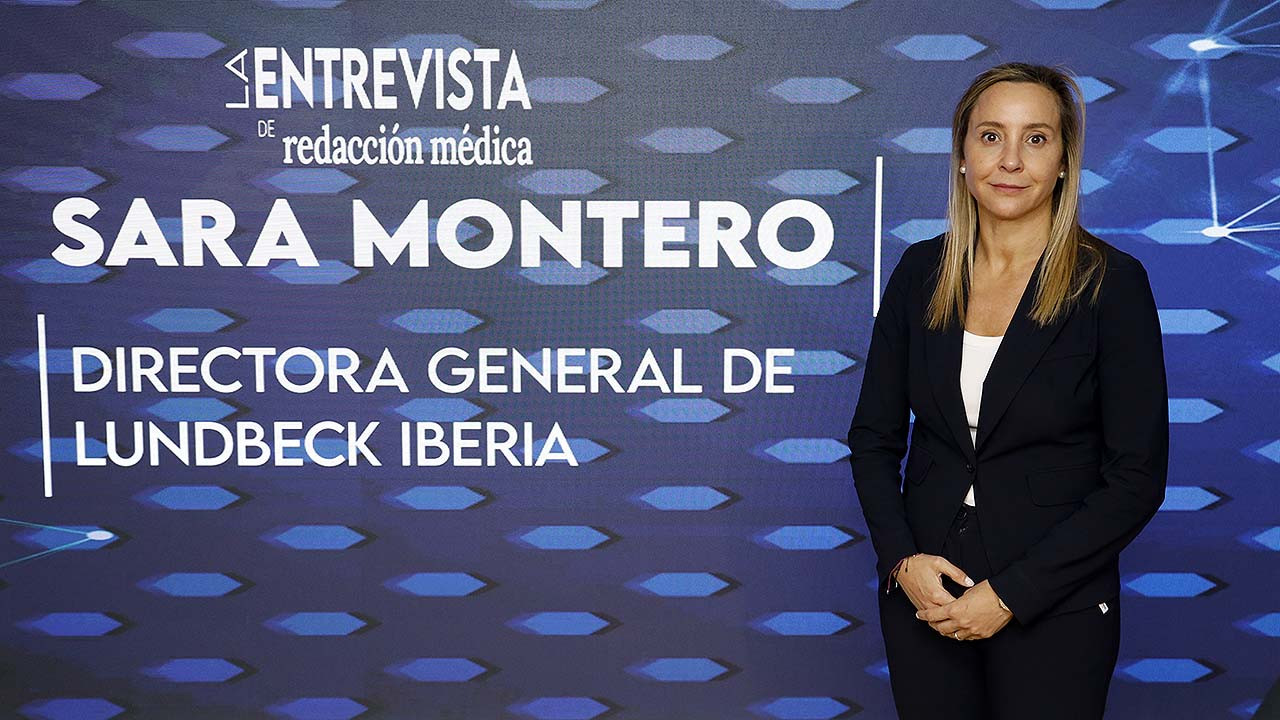 Sara Montero, directora general de Lundbeck Iberia, explica la estrategia que avanza de la neuropsiquiatría a las enfermedades neurorraras