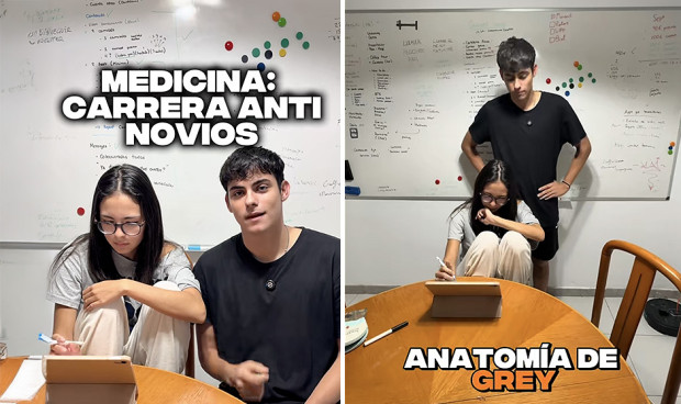 ¿Cómo es tener de pareja a una estudiante de Medicina? Un usuario de TikTok responde.