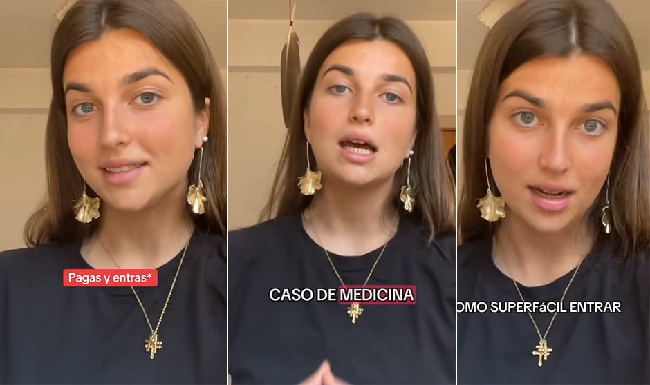  María Sur, estudiante de Medicina. Una estudiante de Medicina de la universidad privada desmiente los mitos sobre la facilidad en el acceso a este tipo de estudios.