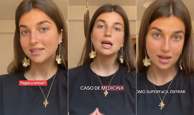  María Sur, estudiante de Medicina. Una estudiante de Medicina de la universidad privada desmiente los mitos sobre la facilidad en el acceso a este tipo de estudios.