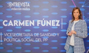 Carmen Fúnez, vicesecretaria de Sanidad y Política Social del PP.