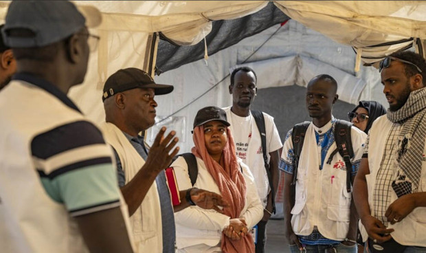 Zakaria Mwatia, coordinador general de MSF en el país, explica en Redacción Médica cuál es la situación actual del país