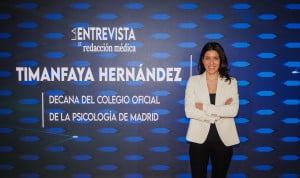 Timanfaya Hernández, primera decana del Colegio de la Psicología de Madrid.