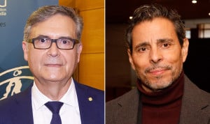 Lorenzo Armenteros, portavoz de la Sociedad Española de Médicos Generales y de Familia (SEMG) y Raúl Calvo Rico, presidente del Colegio Oficial de Médicos de Toledo.