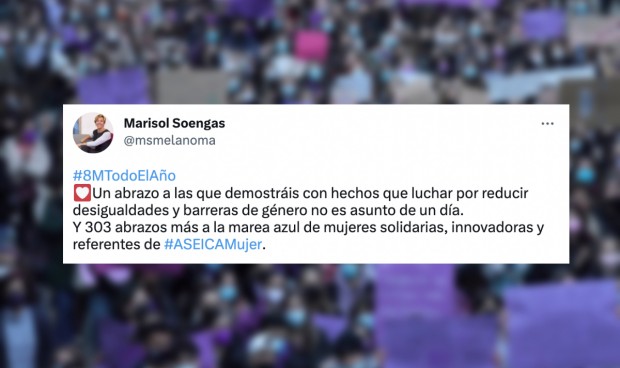 Desigualdad y barreras de género protagonizan los mensajes sanitarios en el 8M