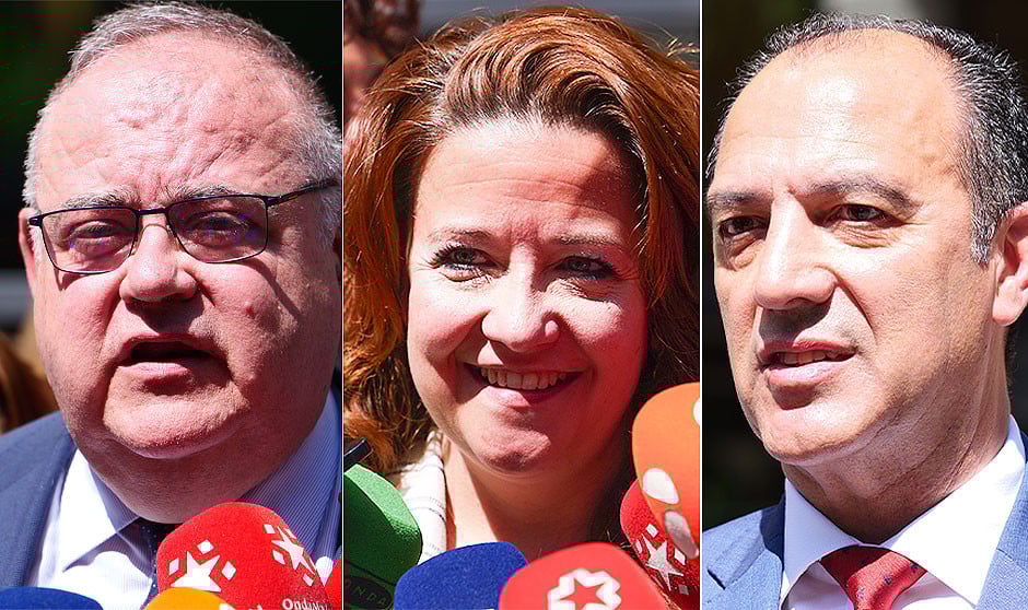  Alejandro Vázquez, Fátima Matute y José Luis Bancalero. Algunas CCAA han urgido al Ministerio de Sanidad a proporcionar los profesionales sanitarios suficientes para el verano del SNS.