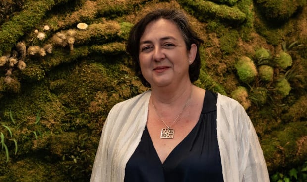 Aurora Araujo, decana de los fisioterapeutas de Madrid.