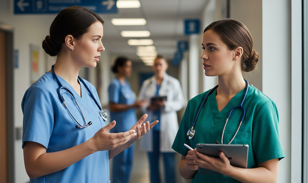 Varias enfermeras opinan sobre la prescripción de medicamentos en Enfermería.