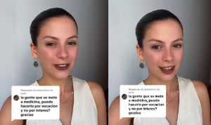 "Soy médica por y para mis pacientes, pero también porque tengo que comer"