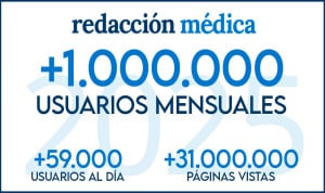 Redacción Médica tuvo más de un millón de usuarios al mes de media en 2025