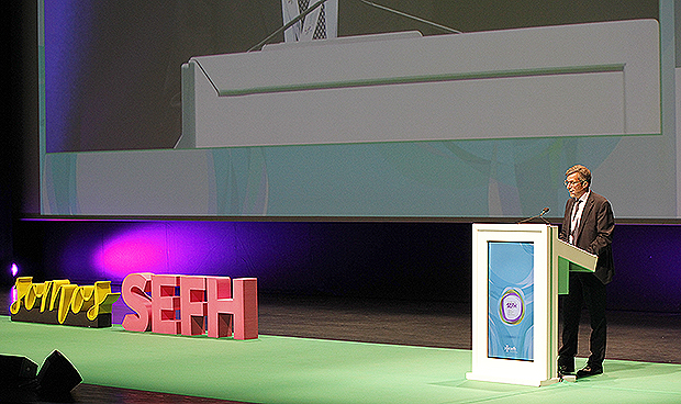 "Hemos podido ver más pacientes que nunca en un congreso de la SEFH"