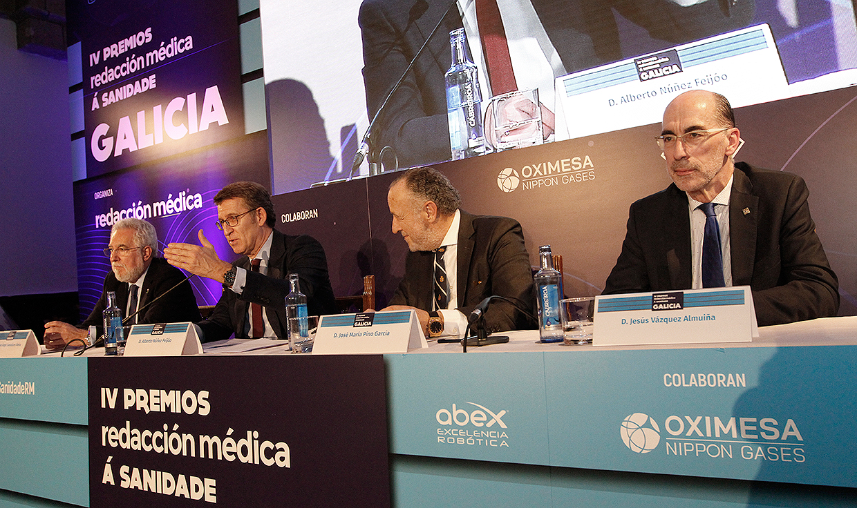 "Estos premios reconocen la excelencia asistencial de la sanidad gallega"