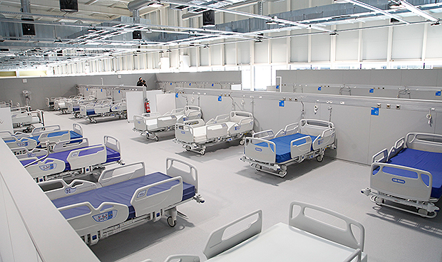 Isabel Zendal: el hospital "maravilla" de Madrid, visto en 24 imágenes