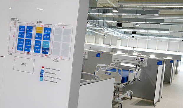 Isabel Zendal: el hospital "maravilla" de Madrid, visto en 24 imágenes