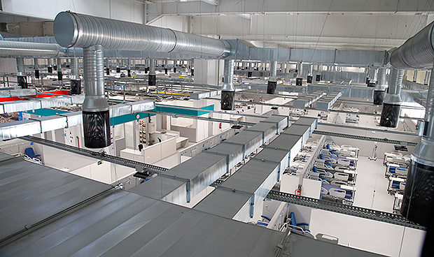 Isabel Zendal: el hospital "maravilla" de Madrid, visto en 24 imágenes