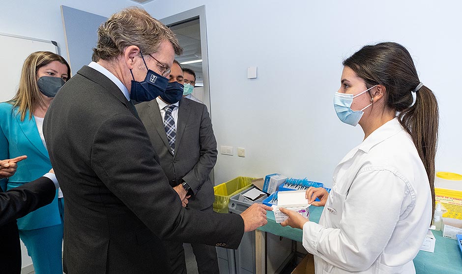 Feijóo ensalza la capacidad del Hospital Lucus Augusti en su X aniversario