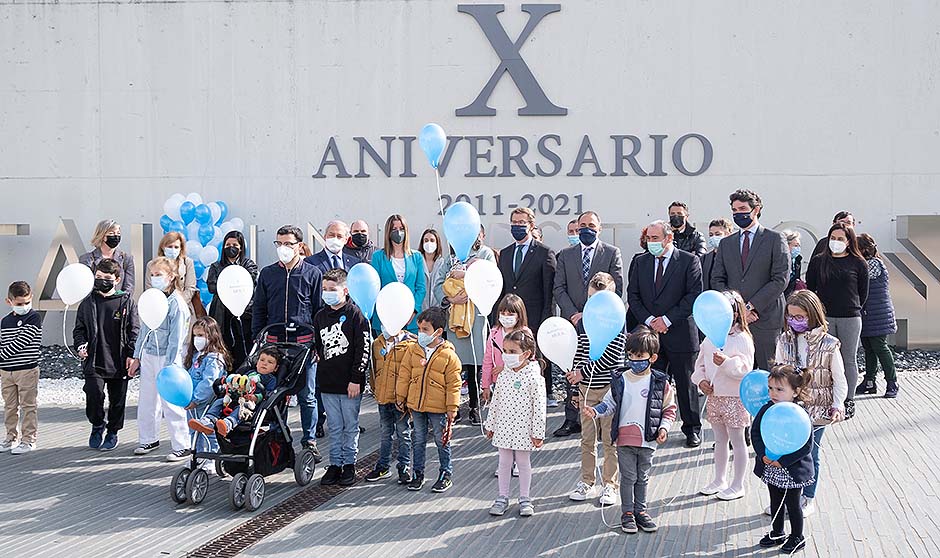 Feijóo ensalza la capacidad del Hospital Lucus Augusti en su X aniversario