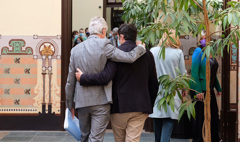 Argimon: "Vergés no se ha escondido; ha sido un orgullo estar en su equipo"