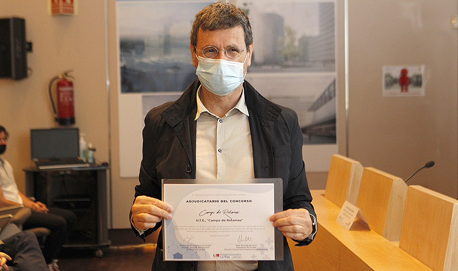 La Paz presenta su nuevo logo como imagen icónica de "hospital del futuro"