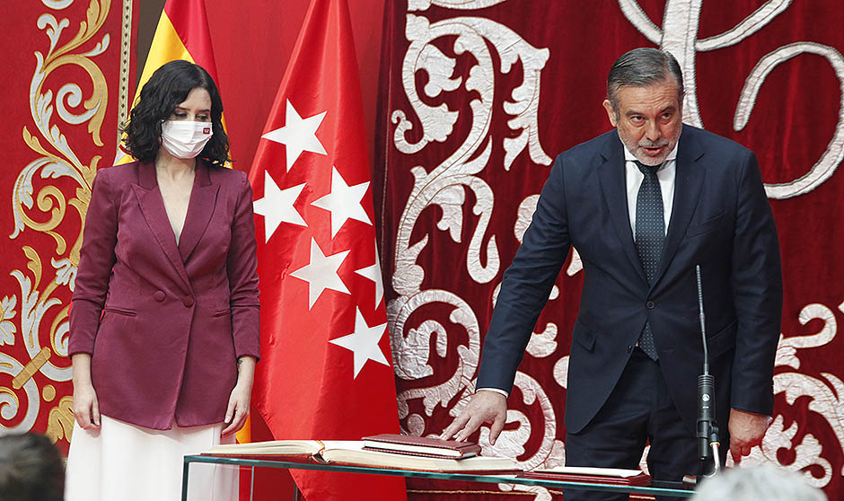 Ayuso, sobre Escudero: "Con su aplomo consolidaremos la sanidad madrileña"