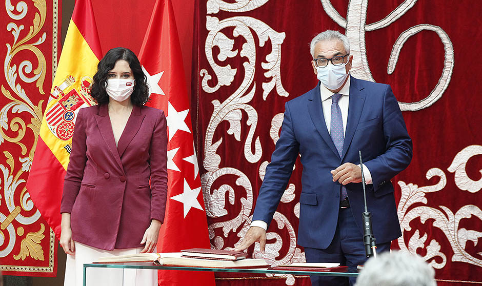 Ayuso, sobre Escudero: "Con su aplomo consolidaremos la sanidad madrileña"