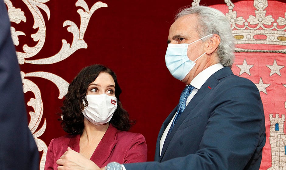 Ayuso, sobre Escudero: "Con su aplomo consolidaremos la sanidad madrileña"