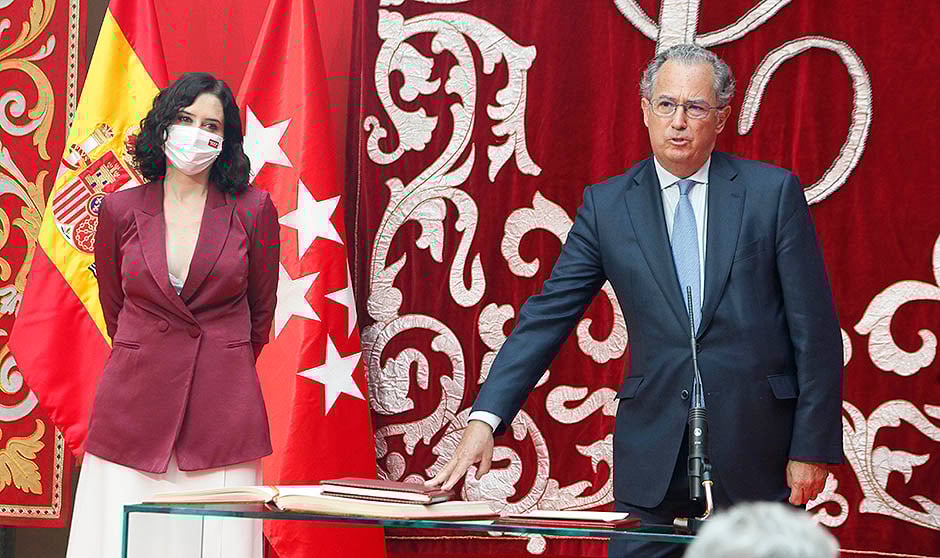 Ayuso, sobre Escudero: "Con su aplomo consolidaremos la sanidad madrileña"