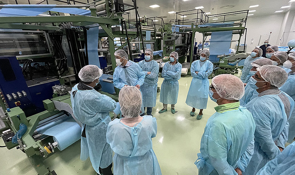 Cardivais, la fábrica "marca España" que brindó "seguridad" ante el Covid