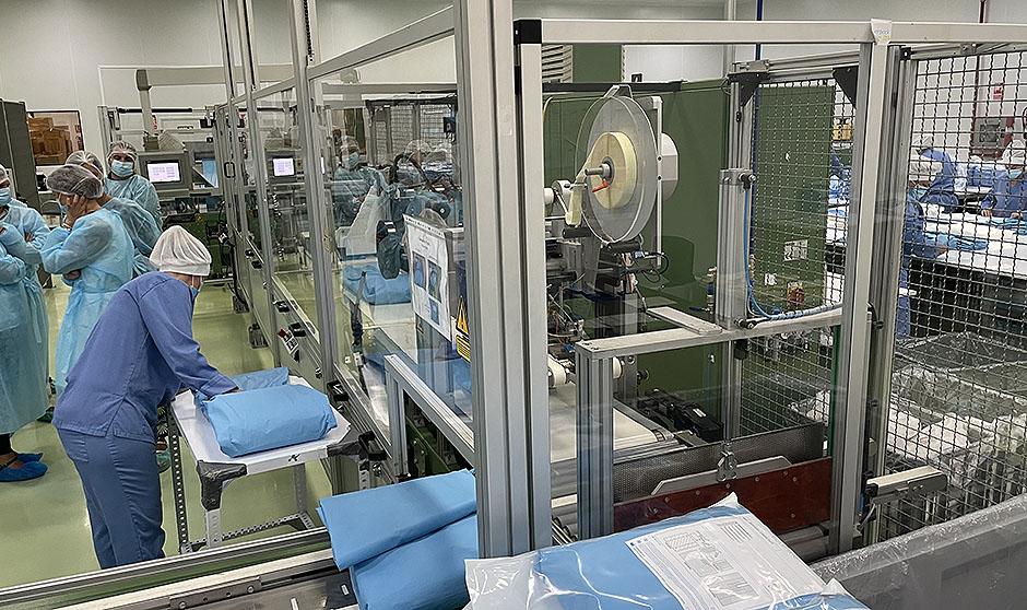 Cardivais, la fábrica "marca España" que brindó "seguridad" ante el Covid