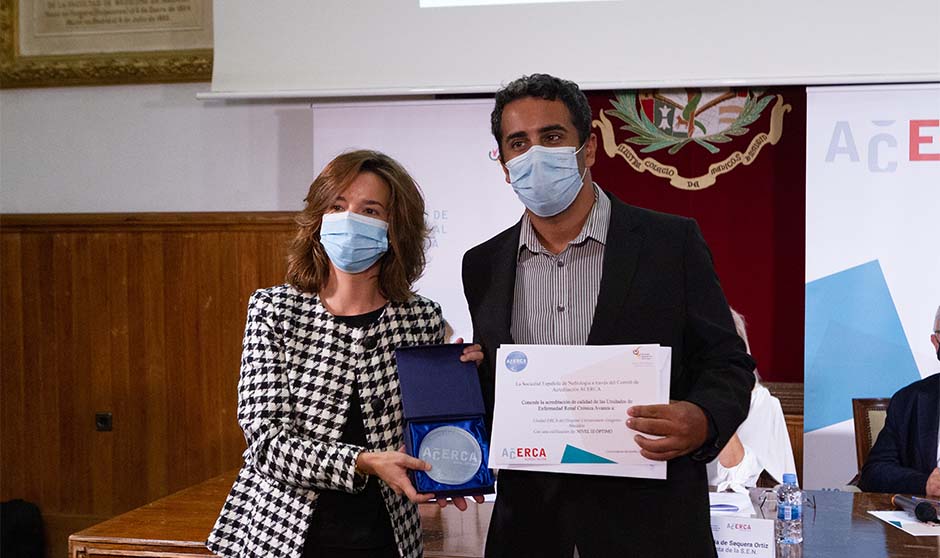 La SEN acredita la calidad asistencial de 9 hospitales a enfermos renales