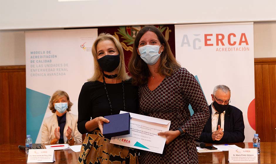 La SEN acredita la calidad asistencial de 9 hospitales a enfermos renales