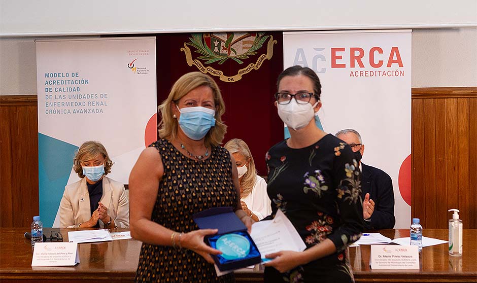 La SEN acredita la calidad asistencial de 9 hospitales a enfermos renales