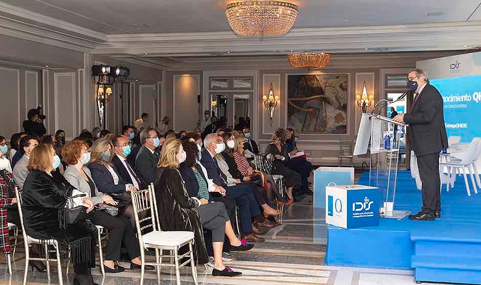 El IDIS otorga 25 nuevos sellos QH: "El covid no ha frenado la calidad"