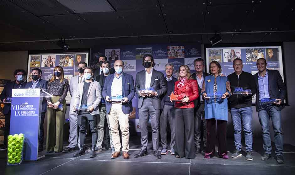 Antonio Zapatero, galardón Especial de los IX Premios Ciudad de la Raqueta