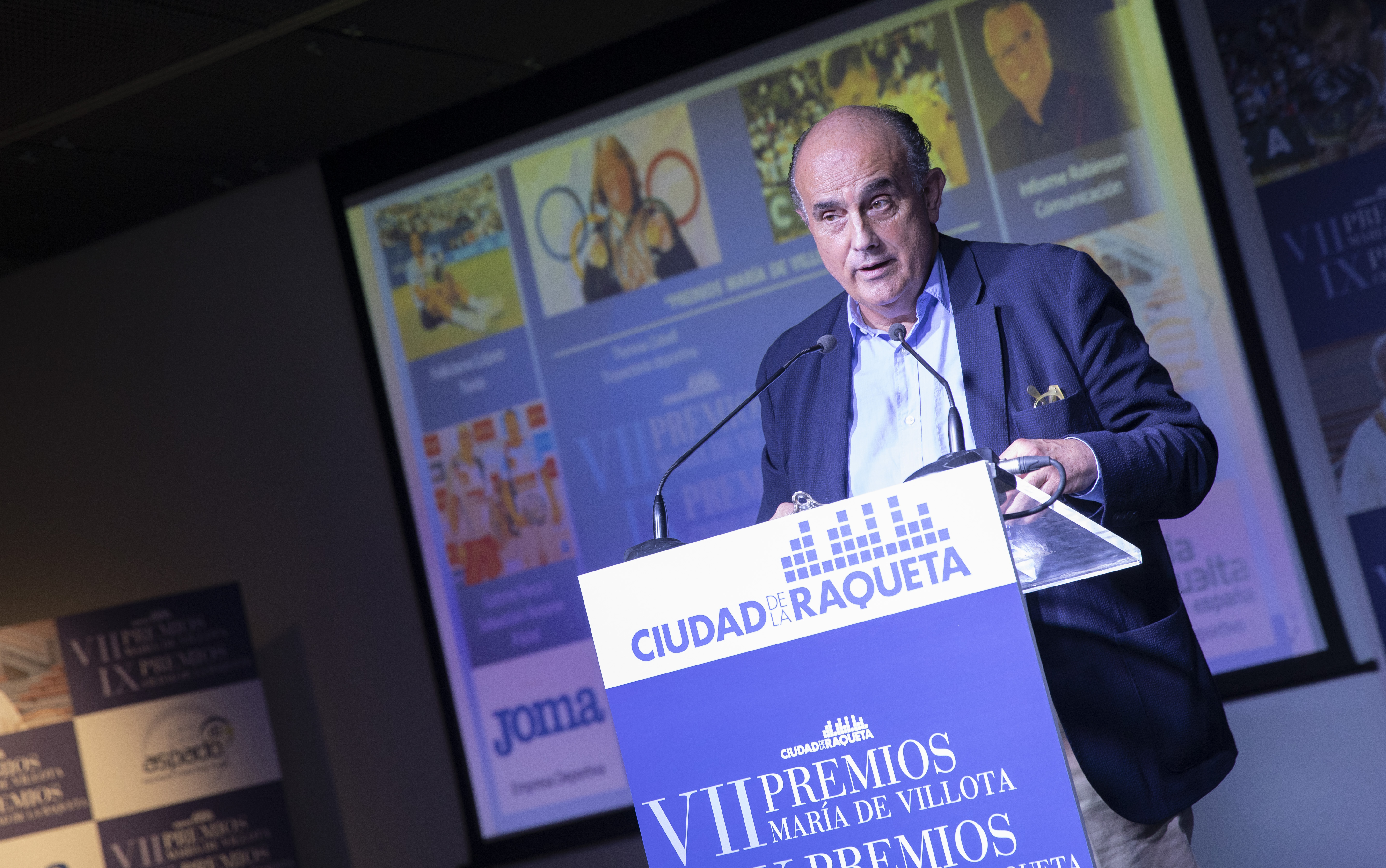 Antonio Zapatero, galardón Especial de los IX Premios Ciudad de la Raqueta