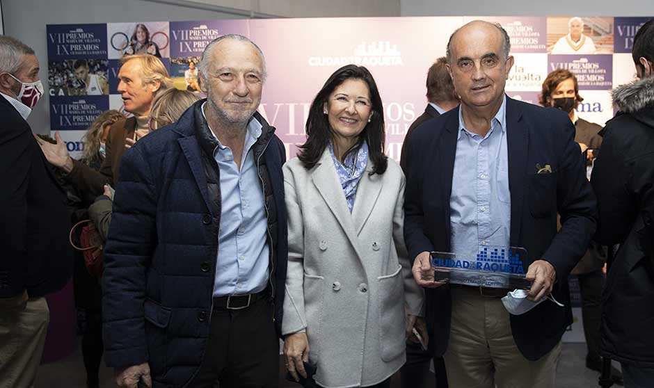 Antonio Zapatero, galardón Especial de los IX Premios Ciudad de la Raqueta