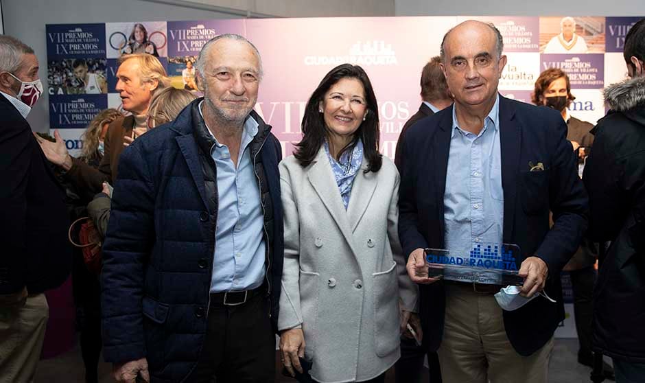 Antonio Zapatero, galardón Especial de los IX Premios Ciudad de la Raqueta