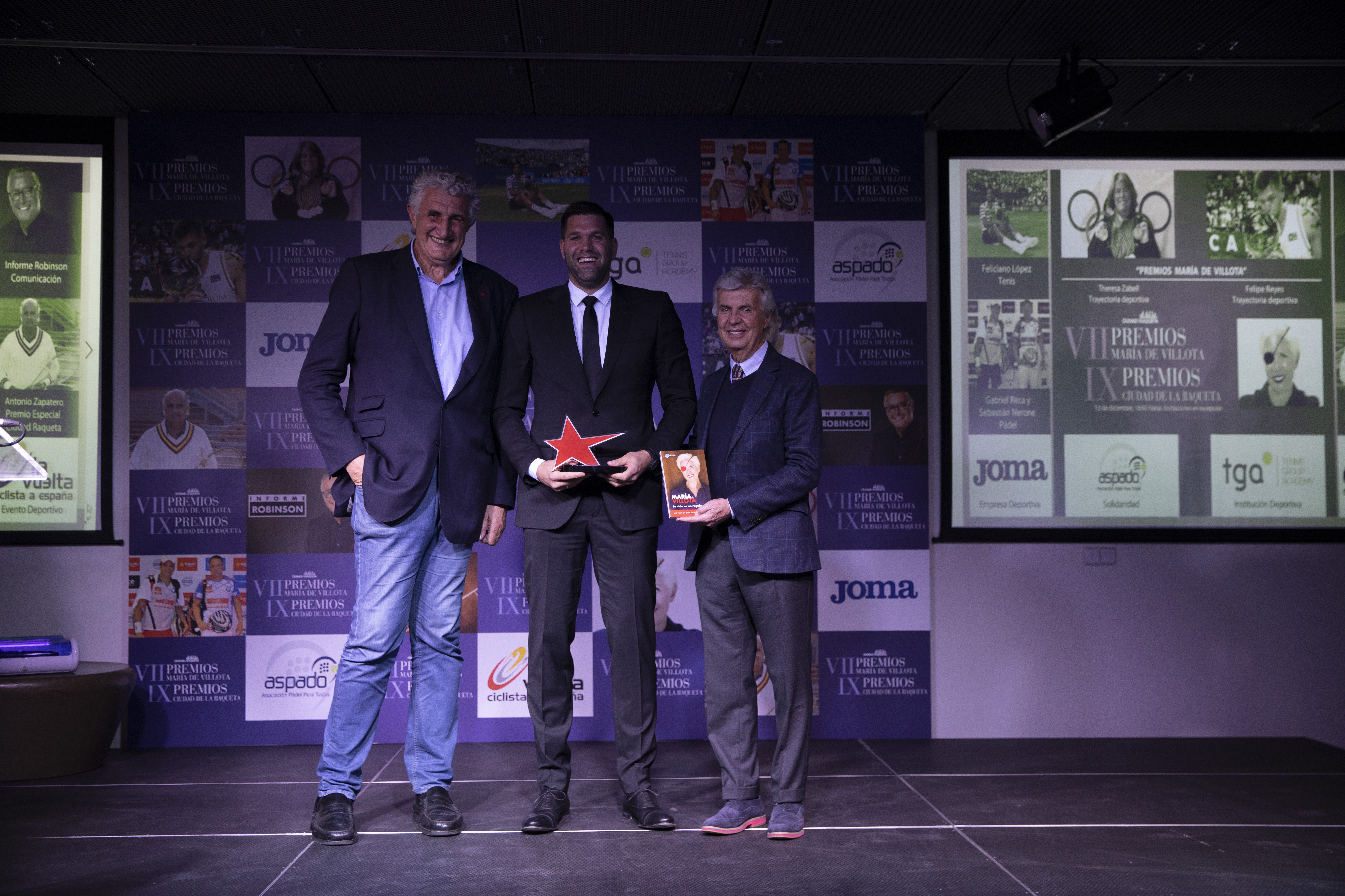 Antonio Zapatero, galardón Especial de los IX Premios Ciudad de la Raqueta