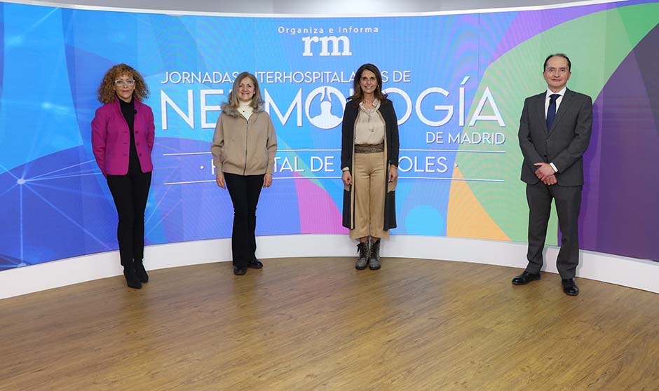 El Hospital de Móstoles "reinventa" la perspectiva clínica Neumología-covid