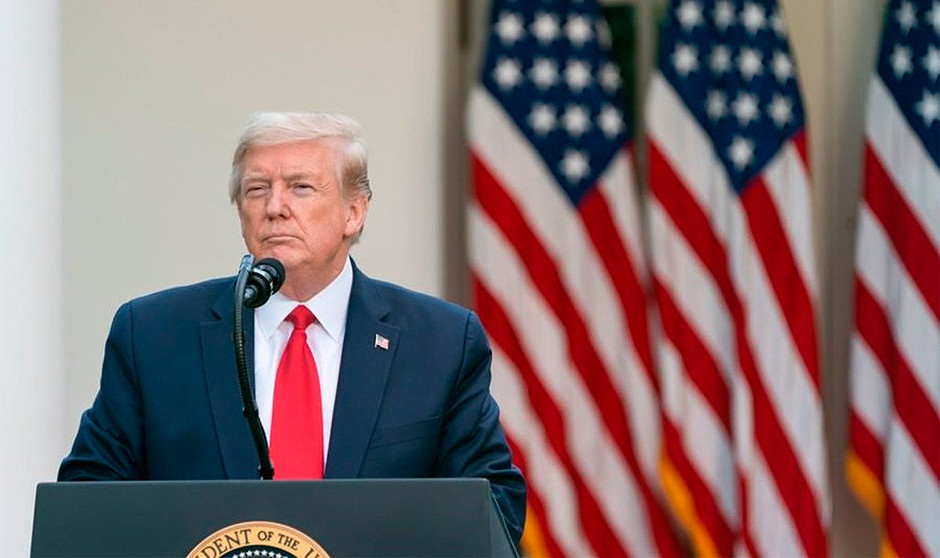  Donald Trump, presidente de Estados Unidos. La Oficina del Presidente de EEUU, Donald Trump, critica el modelo autonómico español para vacunas o fármacos. Estos son sus argumentos.